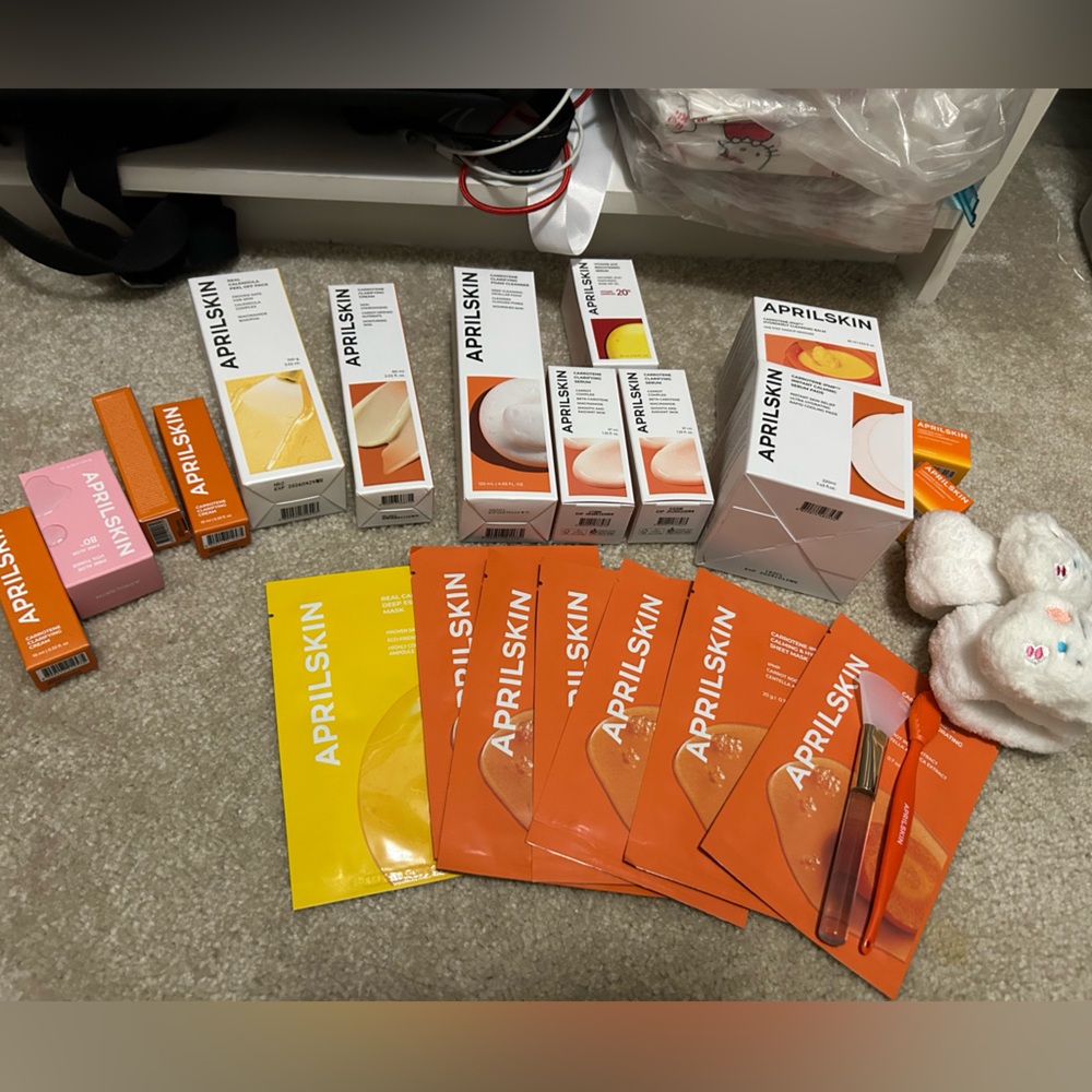 April Skin Bundle + free samples/masks/tools